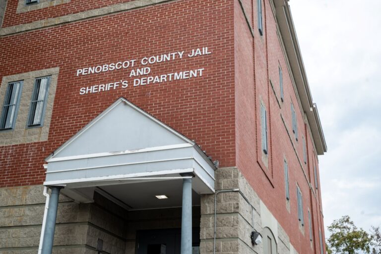 entrance to the penobscot county jail