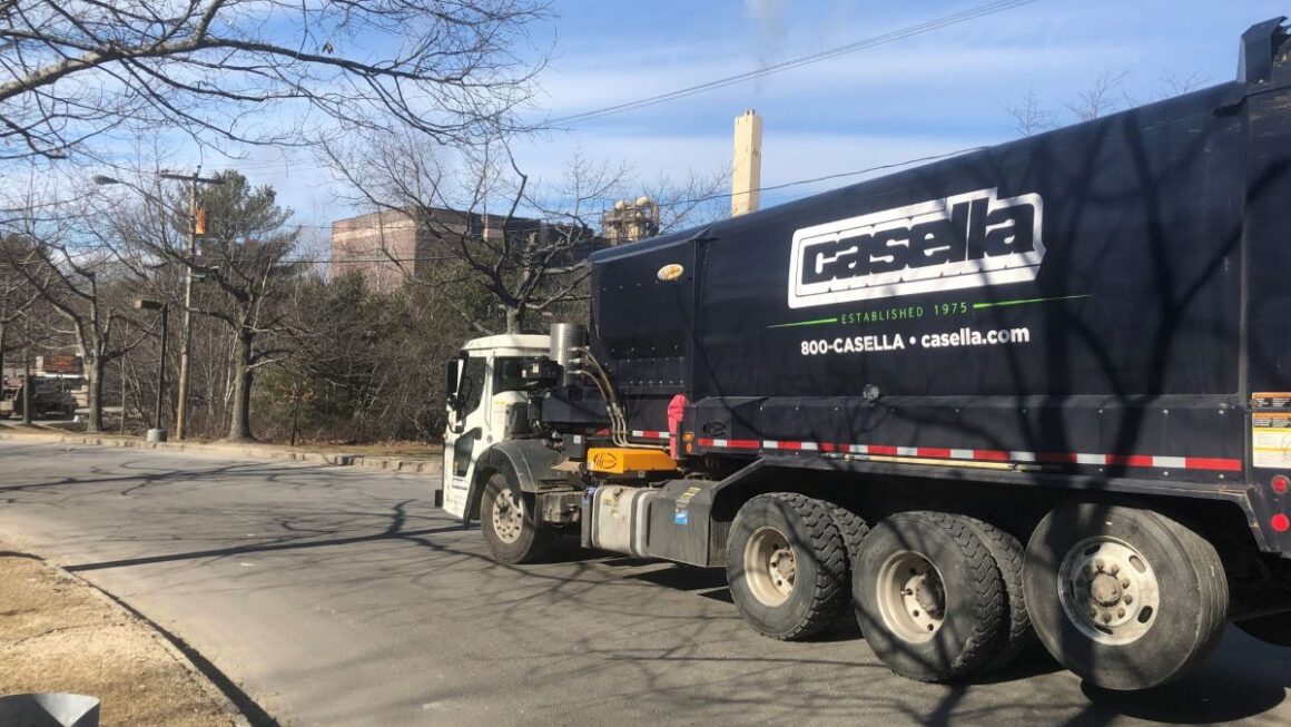 garbage collection truck